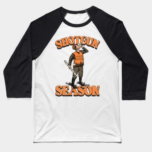 Shotgun (Beer) Season Baseball T-Shirt